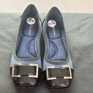 Stylish Chinese Laundry Black and Blue Women's Flats